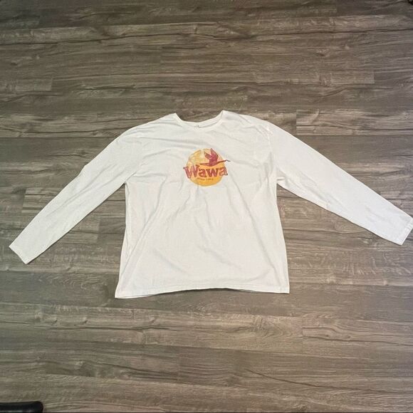 2/$30 WAWA long sleeved Crewneck T-Shirt - Picture 1 of 10